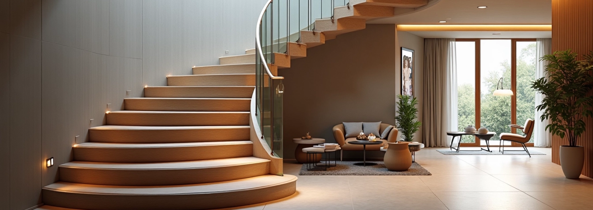 L’escalier hélicoïdal est-il réellement confortable au quotidien ou plutôt décoratif ?