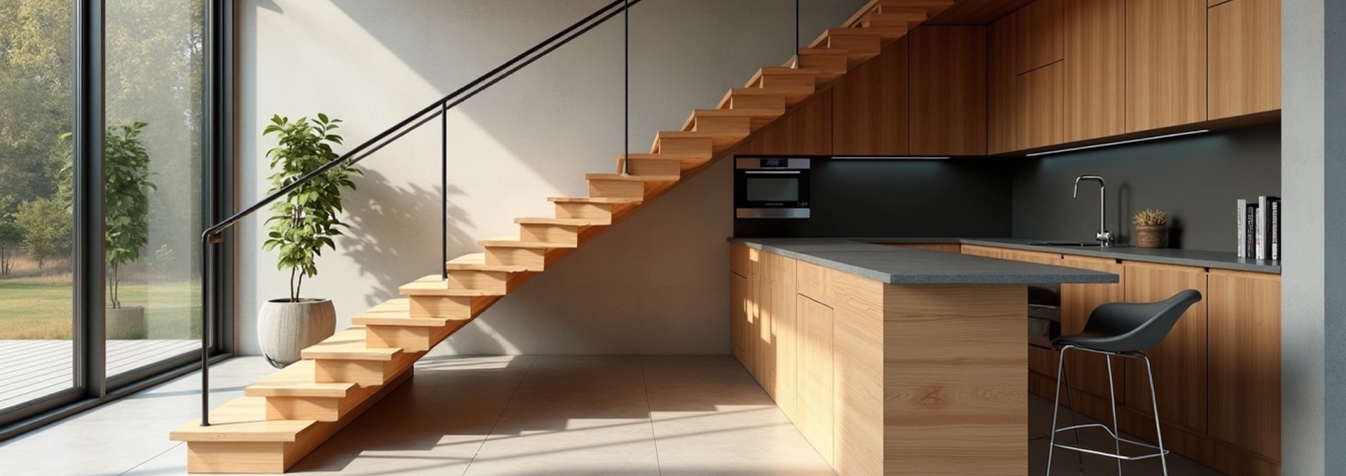 Comment savoir quel matériau est le plus adapté pour ses escaliers entre bois, métal, pierre ou verre ?