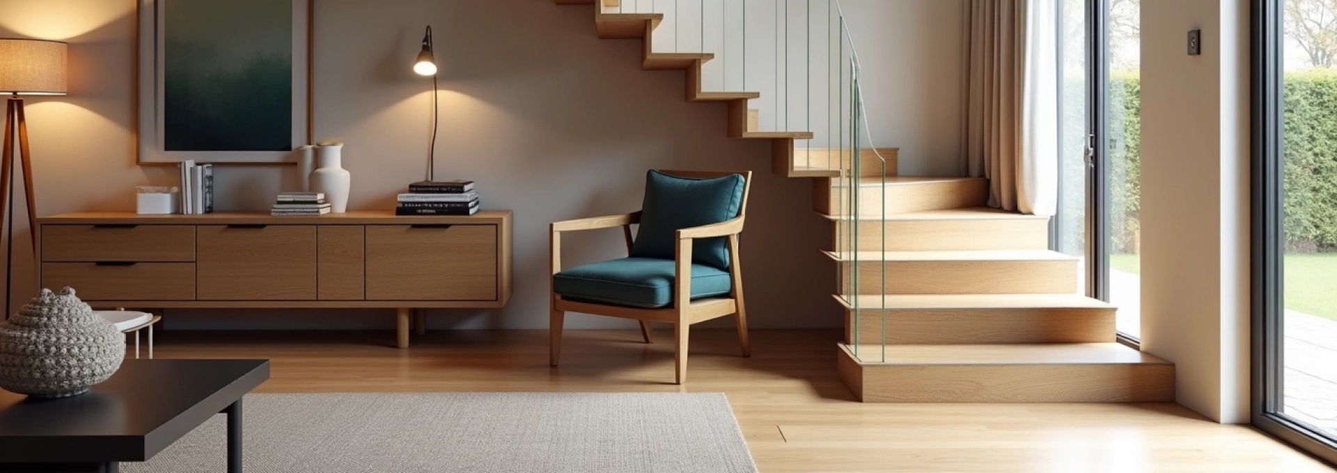 De quelle manière une rampe d’escalier design peut-elle transformer un intérieur classique ?
