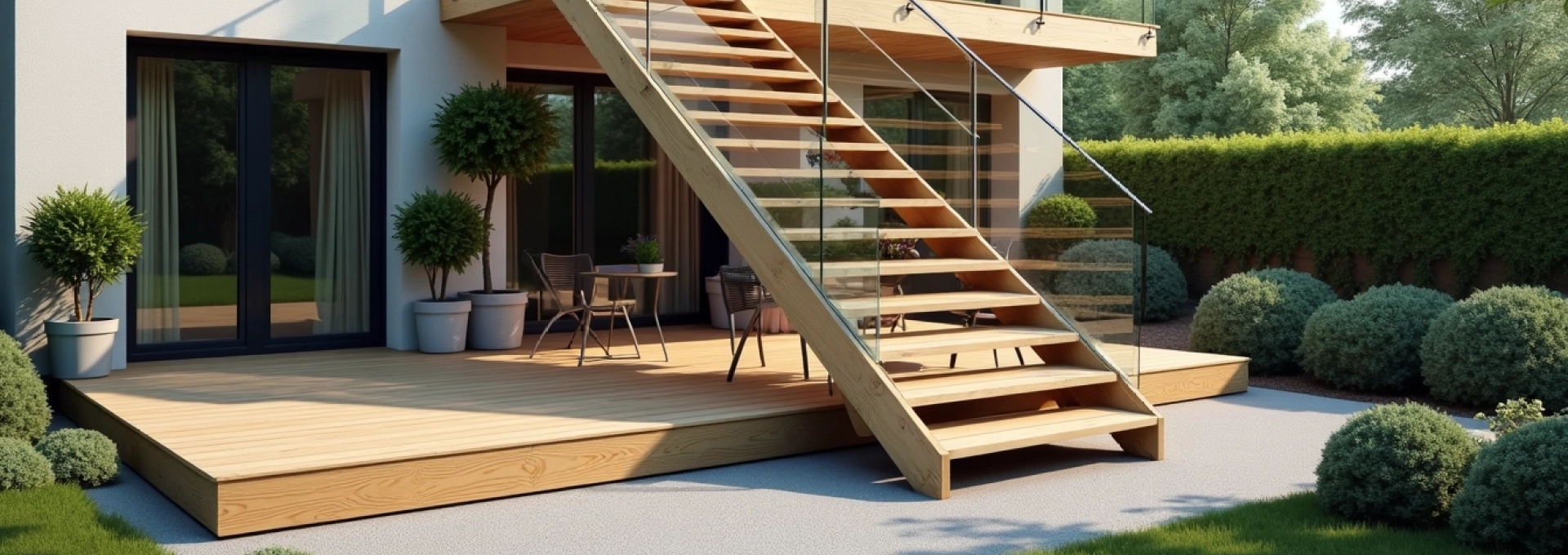 L’escalier extérieur en kit est-il une solution fiable et durable pour accéder à une terrasse ?